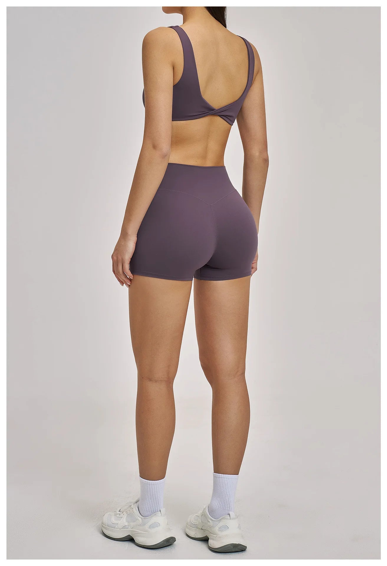The Aura Ribbed Seamless Sports Yoga Set