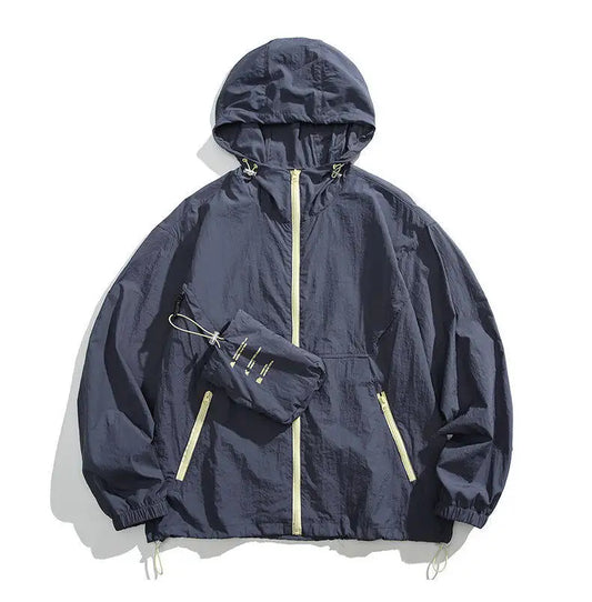 Ultra-Light Tech-Shield: The Packable Streetwear Windbreaker