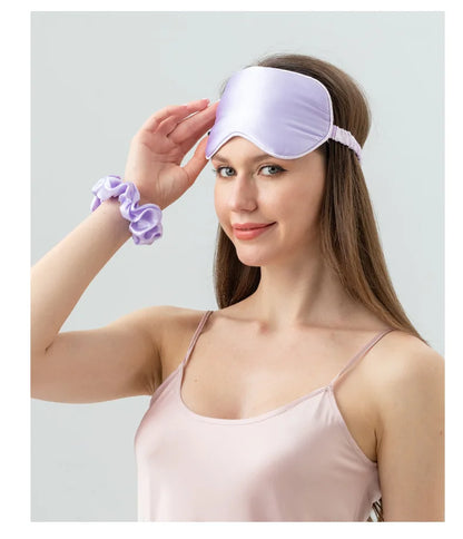 The Nocturne Eye Mask: 16 Momme Pure Mulberry Silk Sleep Sanctuary