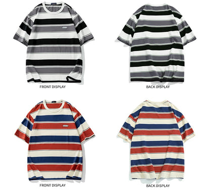 The "Everything" Tee: Bold Stripes for Effortless Street Style