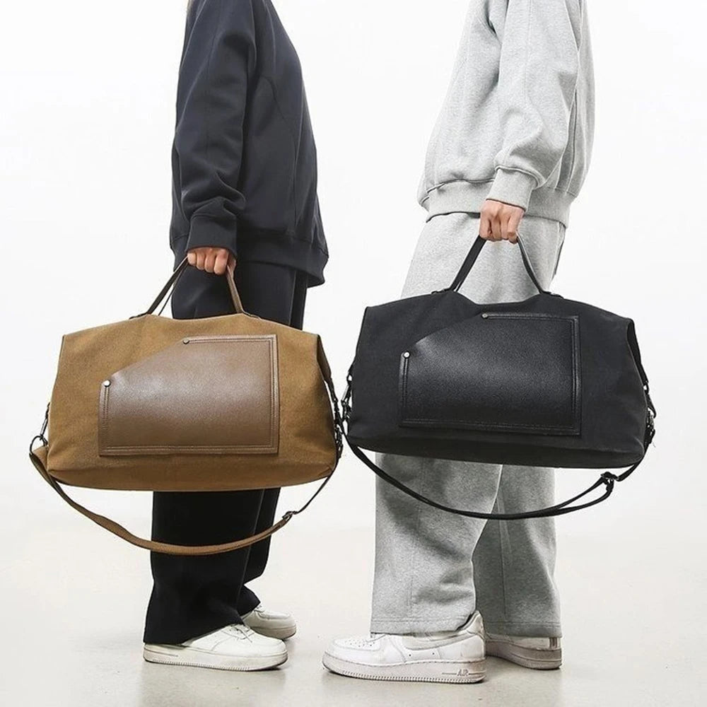 Urban Canvas Travel Duffel: Style Meets Large Capacity