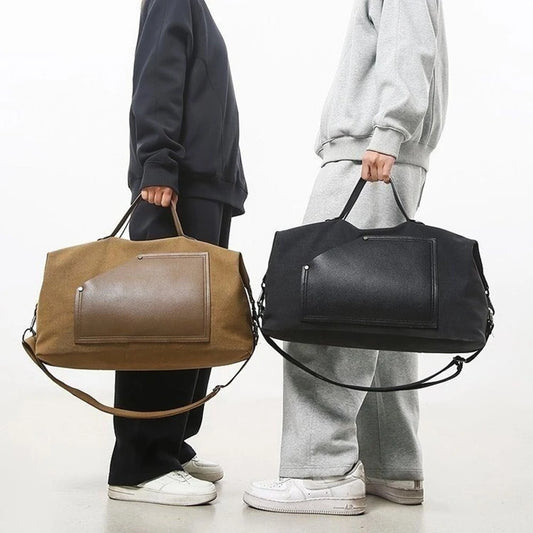 Urban Canvas Travel Duffel: Style Meets Large Capacity