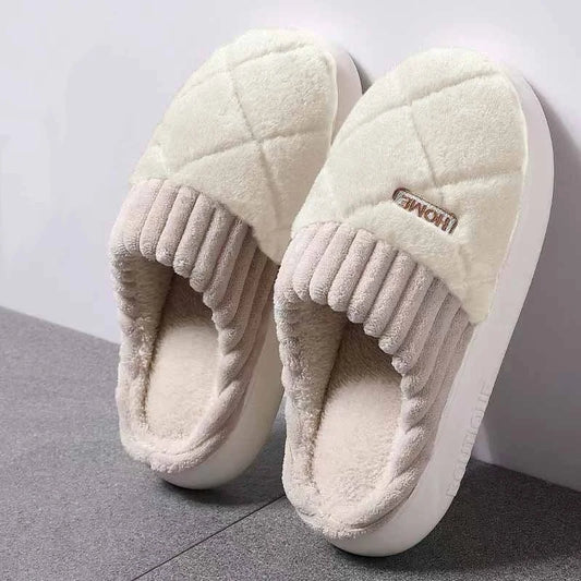 Women's Cloud-Comfort Plush Home Slippers