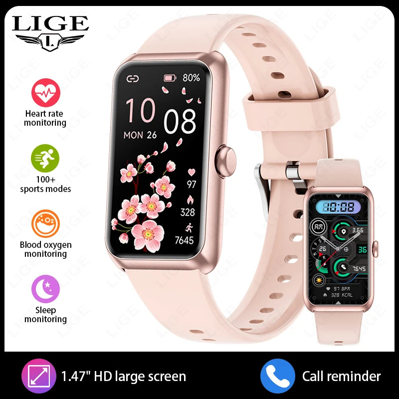 LIGE Horizon Women's Smart Watch & Fitness Tracker