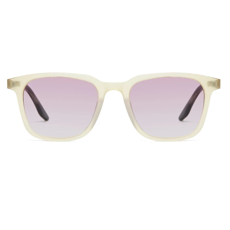 Monolith Square: Sculpted Acetate & Gradient Lenses
