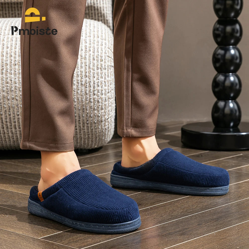 Corduroy Slippers for Men