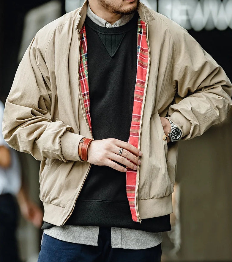 The Icon of Grit: American G9 Harrington Jacket