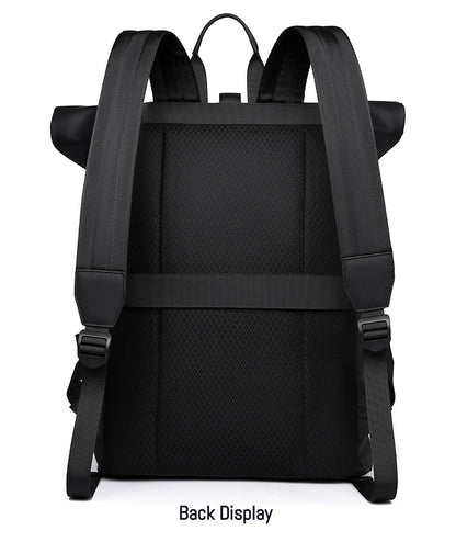 Unisex Urban Nomad Roll-Top Backpack