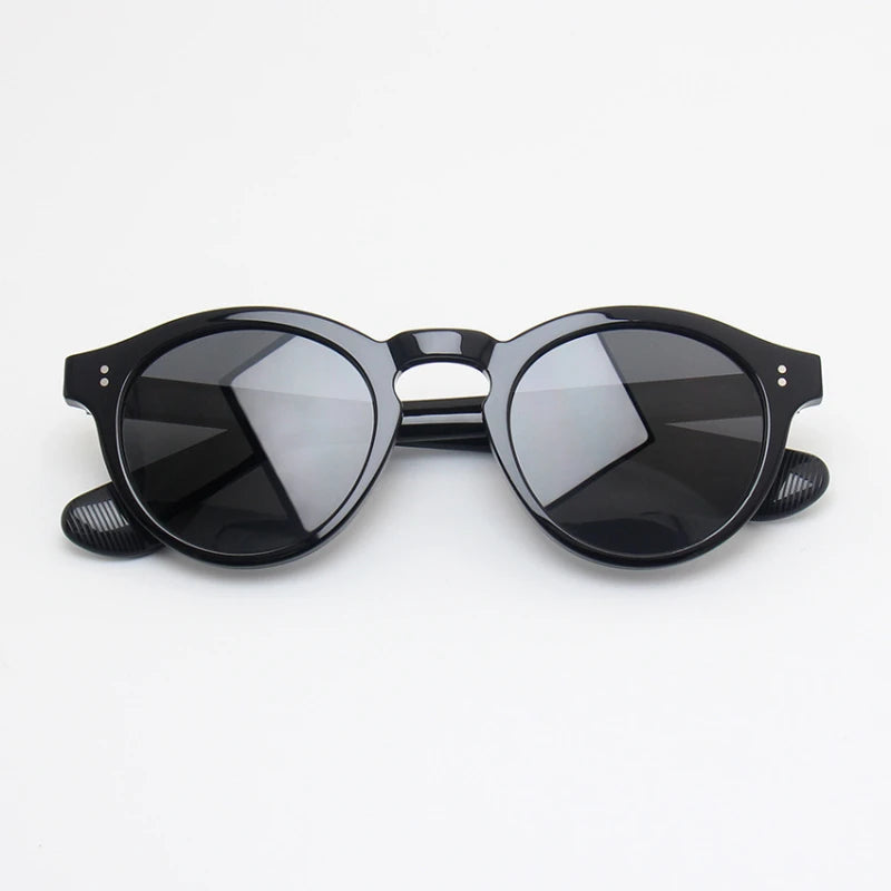 The Archive Circle: Sculpted Acetate Polarised Sunglasses