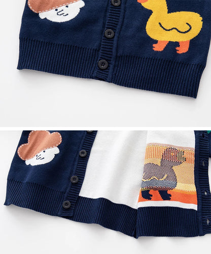 Boy's cardigan sweater