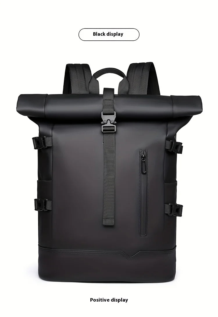 The Nomad Roll-Top: Urban Utility Redefined Laptop Backpack
