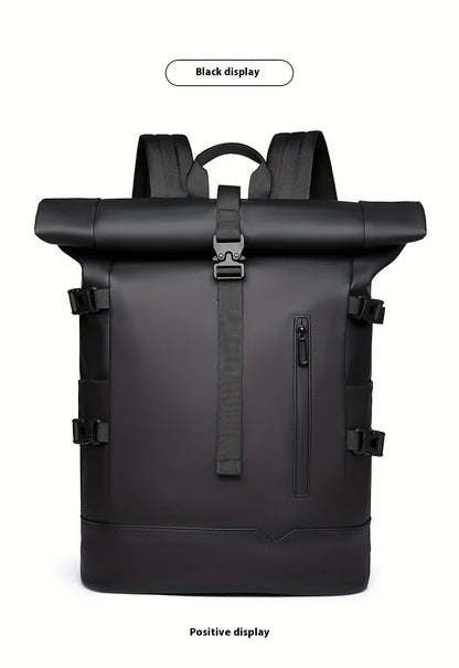 The Nomad Roll-Top: Urban Utility Redefined Laptop Backpack