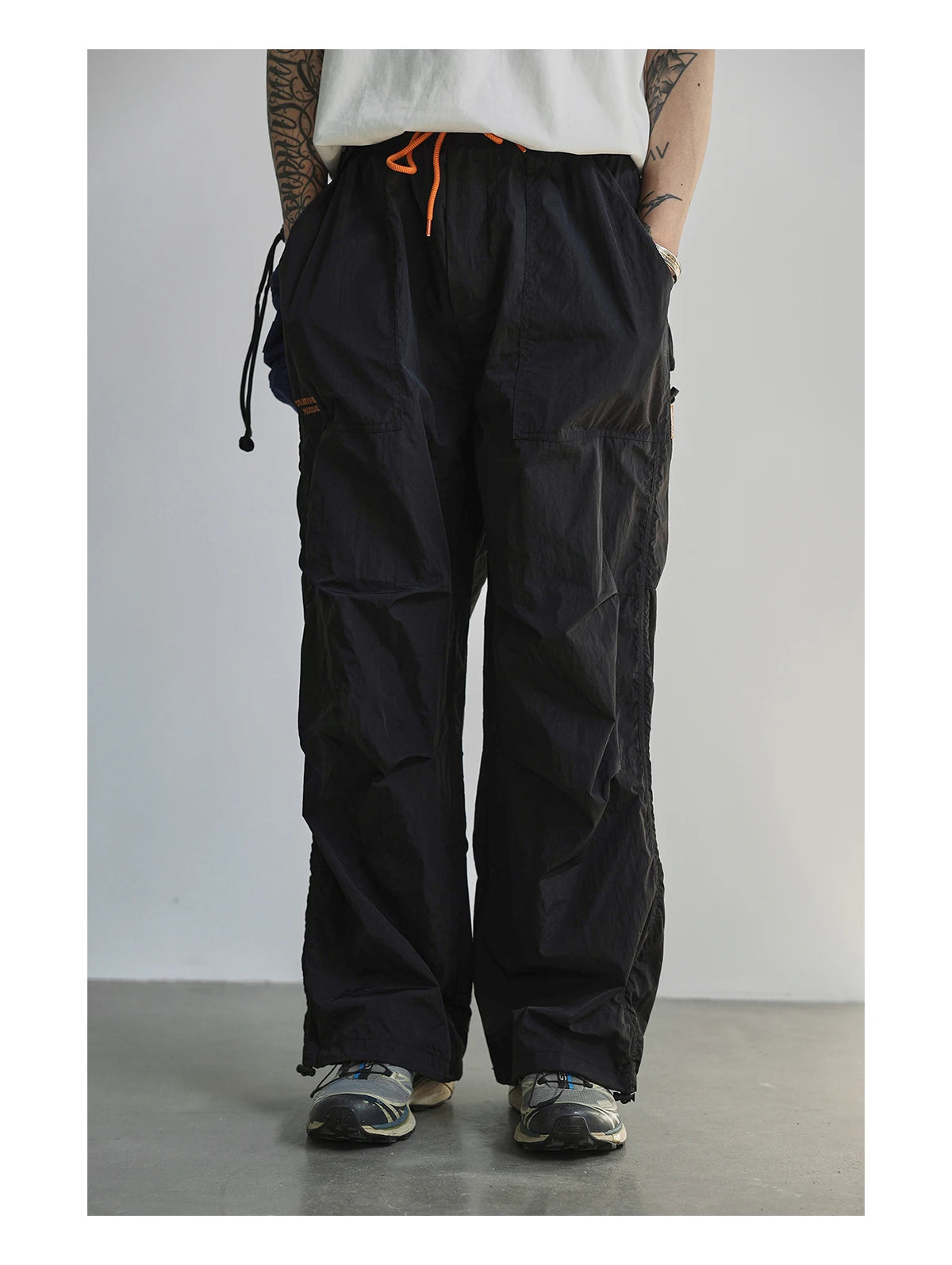 Men's The Summit Outdoor Trouser: Nylon Wide-Leg Utility Pants
