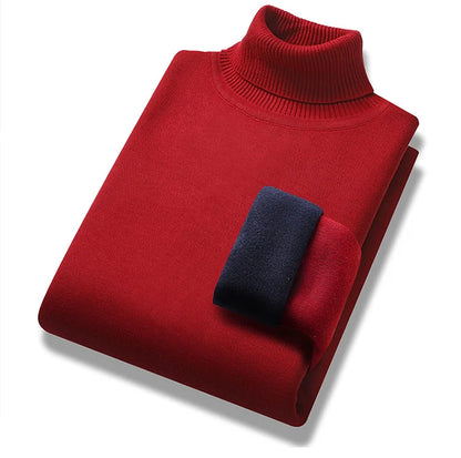 Men's High Neck Tech-Knit Pullover