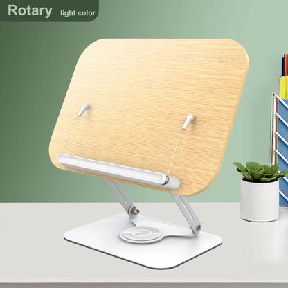 Elevate Your View: The 360° Desktop Curator Book | iPad | Tablet | Laptop Stand