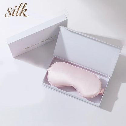 The Nocturne Eye Mask: 16 Momme Pure Mulberry Silk Sleep Sanctuary