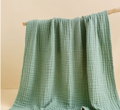 The Airy Muse Muslin Baby Throw: Your Year-Round Sleep Sanctuary