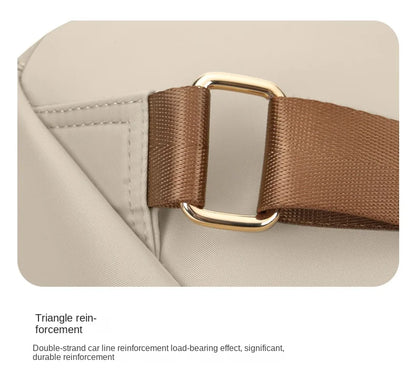 Minimalist Women's Laptop Backpack - Waterproof, Anti-Theft, & Elegant School/Work Daypack