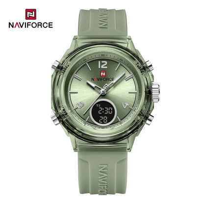 The Navigator: Women's Multifunctional Dual-Time Sport-Chic Quartz Movement Wristwatch