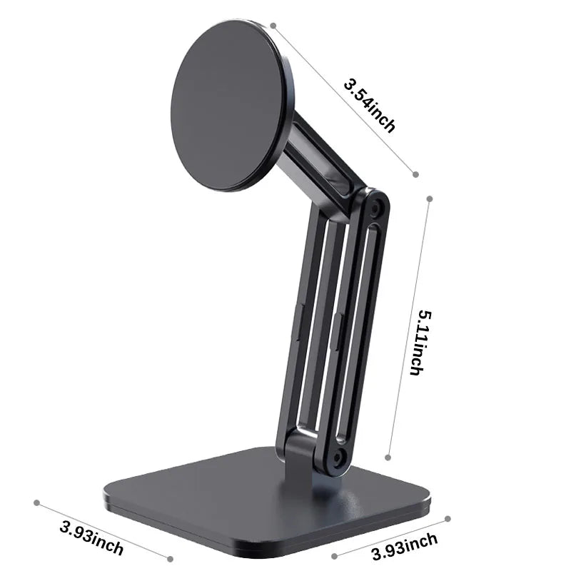Elevate Your View: The Sculptural Magnetic Desktop Stand