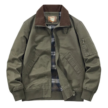 The Ultimate Everyday Utility: 100% Pure Cotton Pilot Jacket