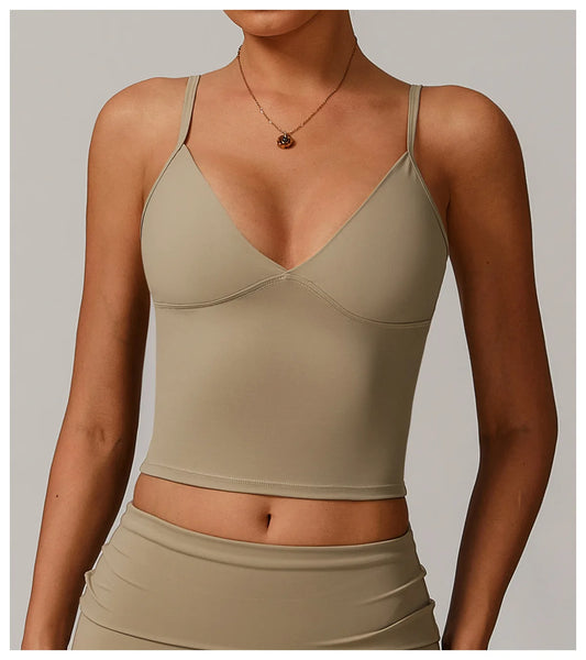 Sculpt & Flow Performance V-Neck Vest