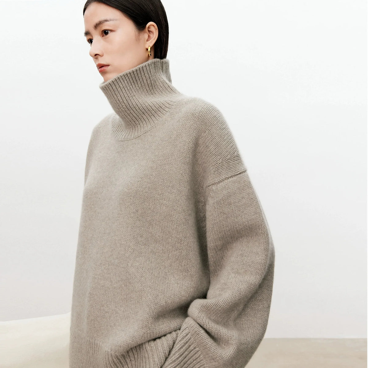 The Bauhaus Cashmere Turtleneck Knit