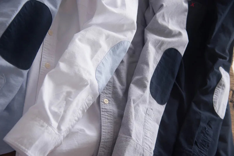 Men's Japanese Retro Oxford Shirt