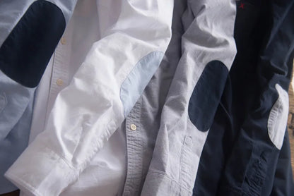 Men's Japanese Retro Oxford Shirt