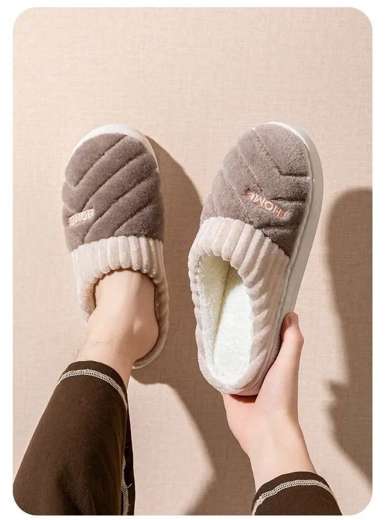 Women's Cloud-Comfort Plush Home Slippers