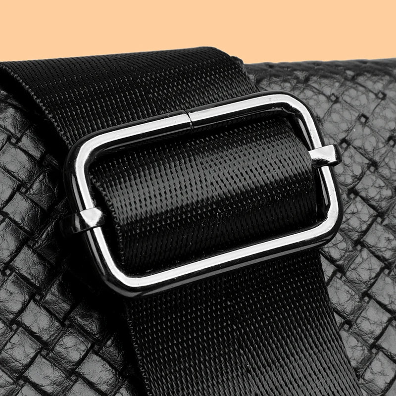 Men's Genuine Leather Cross Body Bag