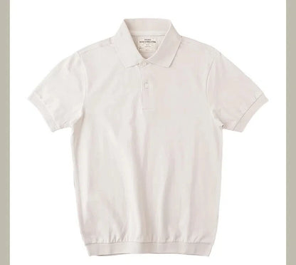 Men’s American Retro Cotton Polo Shirt