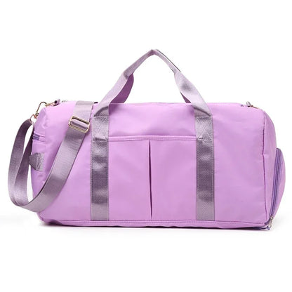 Women's Duffel Bag with Shoe Compartment