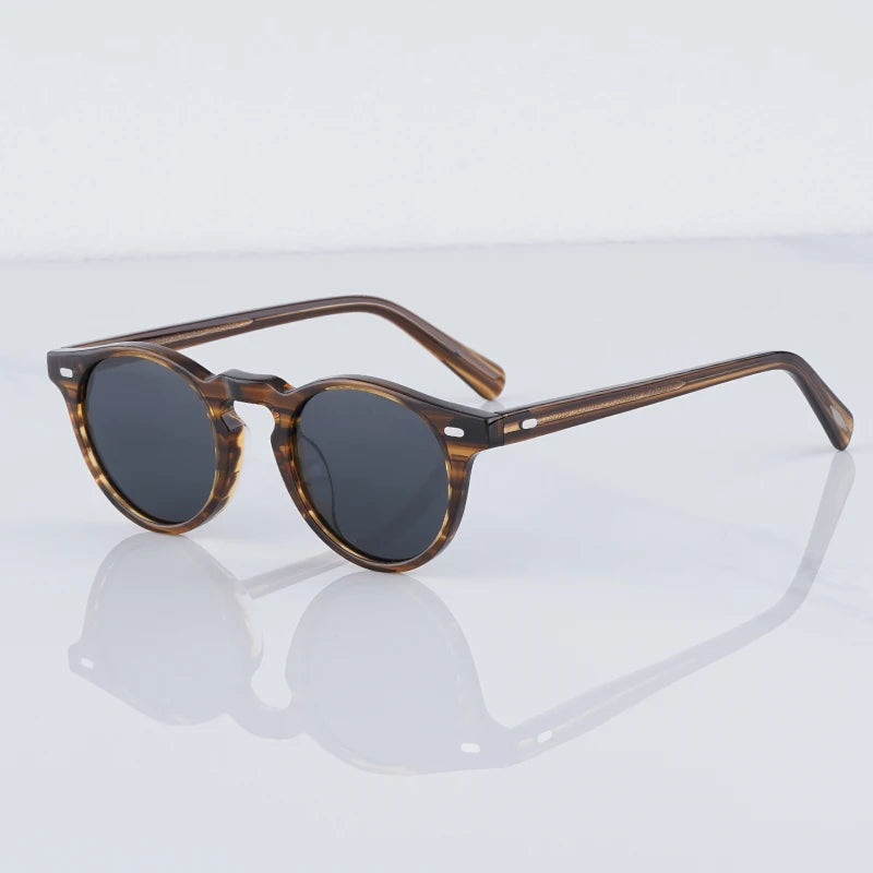 Originals OVAL Handmade Polarized Sunglasses | Man Women Time-less Classic