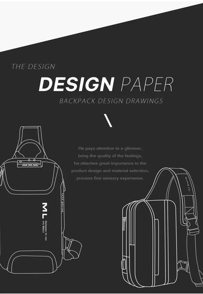 Men's Urban Anti-theft Lock Shoulder Bag