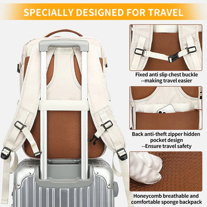 The Ultimate "Jet-Set & Forget" Travel Companion | Travel Backpack 40x20x30