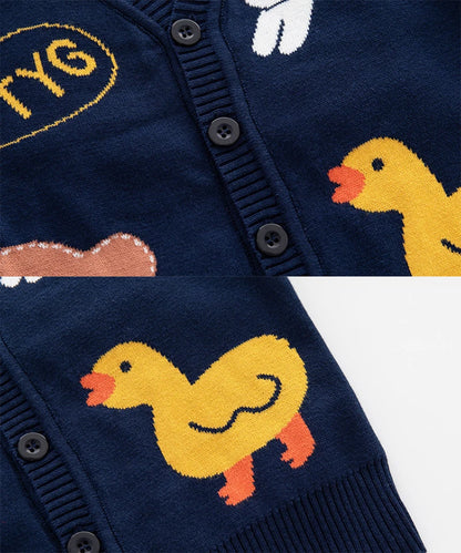 Boy's cardigan sweater