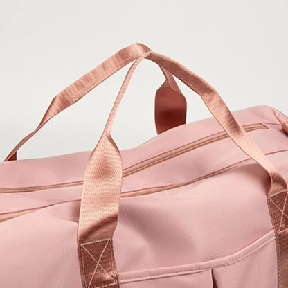 Women's Duffel Bag with Shoe Compartment