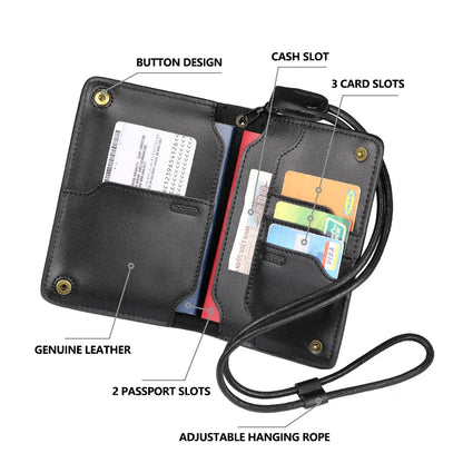 Travel Light, Travel Right: The Ultimate Leather Passport Companion