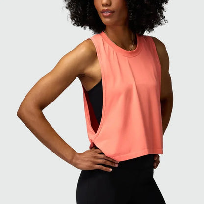 Aura Mesh-Back yoga Tank