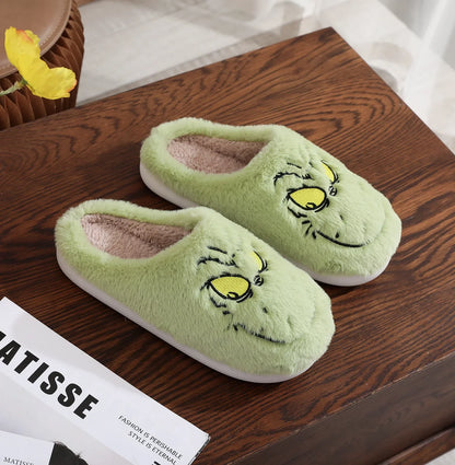 Women's Christmas Plush Winter Slippers
