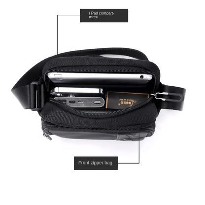 The Bauhaus Beat: Architectural Oxford Sling Bag | GOLF