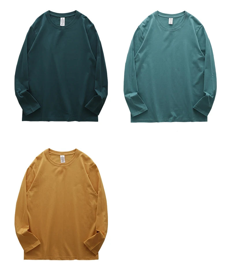 DUKEEN “Monolith 260gms” Heavyweight Cotton Crew Long Sleeve