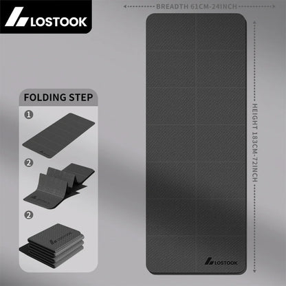 The Foldable TPE Travel Yoga Mat | Non-Slip Exercise Mat