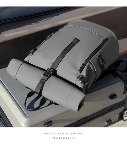 Unisex Urban Nomad Roll-Top Backpack