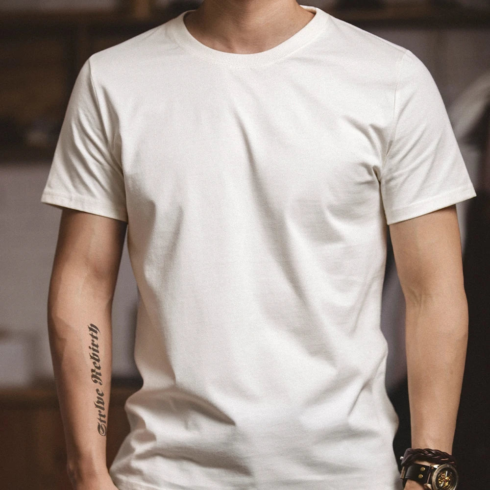 The Pure Crew Tee: Foundation of the Modern Men's Wardrobe
