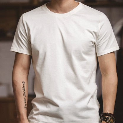 The Pure Crew Tee: Foundation of the Modern Men's Wardrobe