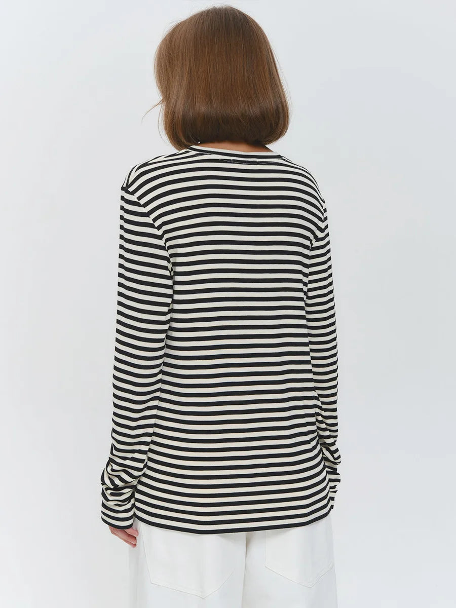 Effortless Chic: The Ultimate Monday-to-Sunday Striped Long Sleeve