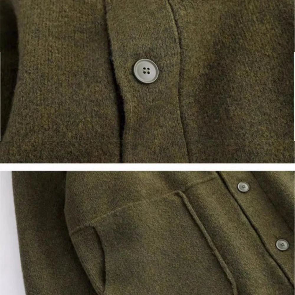 Men's Knitted Cardigan Jacket