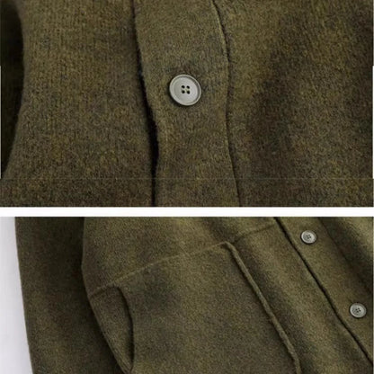 Men's Knitted Cardigan Jacket